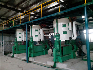 sunflower oil extraction machine