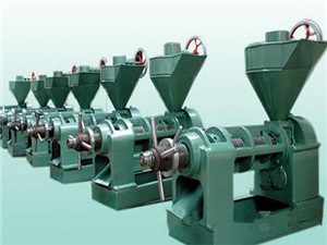 sunflower oil machine