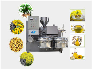 easy operate soybean oil press machine