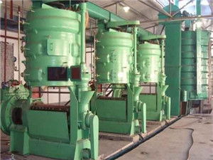 chemical methods vegetable oil refinery processing line
