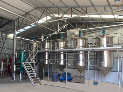 Peanut oil processing equipment