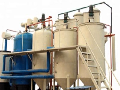 Copra crude oil refining deodorization machine