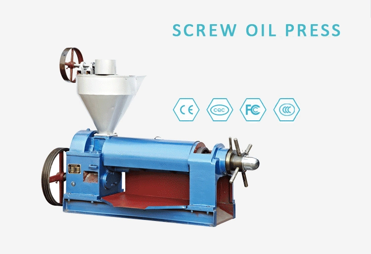 Commercial Groundnut Rapeseed Sunflower Cooking Oil Cold Pressing Press Machine